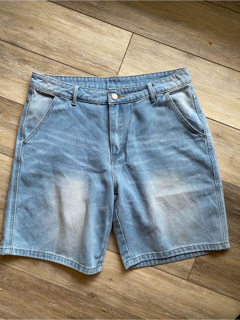 Women’s Light Blue Denim Shorts